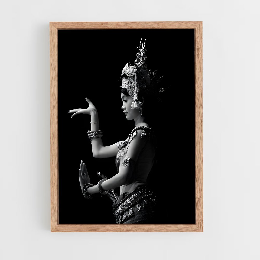 Poster Oriental dance headdress – affiche Danse (vue 4)